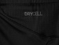 Schwarze Sportbekleidung mit DryCELL-Technologie.