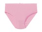 Rosa Unterhose mit Spitze