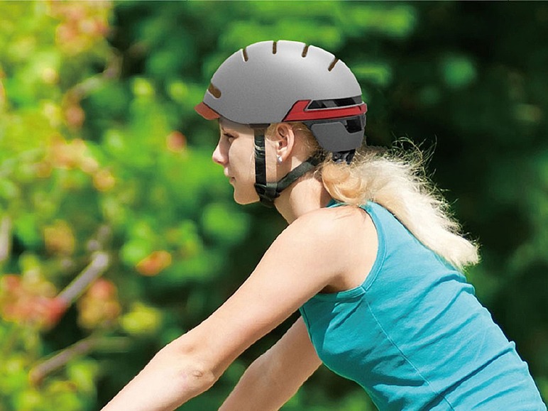Gehe zu Vollbildansicht: Livall Fahrradhelm »Helmet Bh51T«, LED Lichtsystem, SOS Alarm, Blinkerfunktion - Bild 22