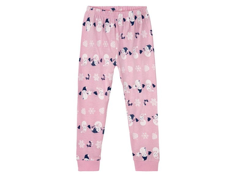 Gehe zu Vollbildansicht: LUPILU® Kleinkinder Mädchen Pyjama, mit Print - Bild 4