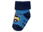 Babysocken mit Anti-Rutsch-Noppen und Auto-Motiv