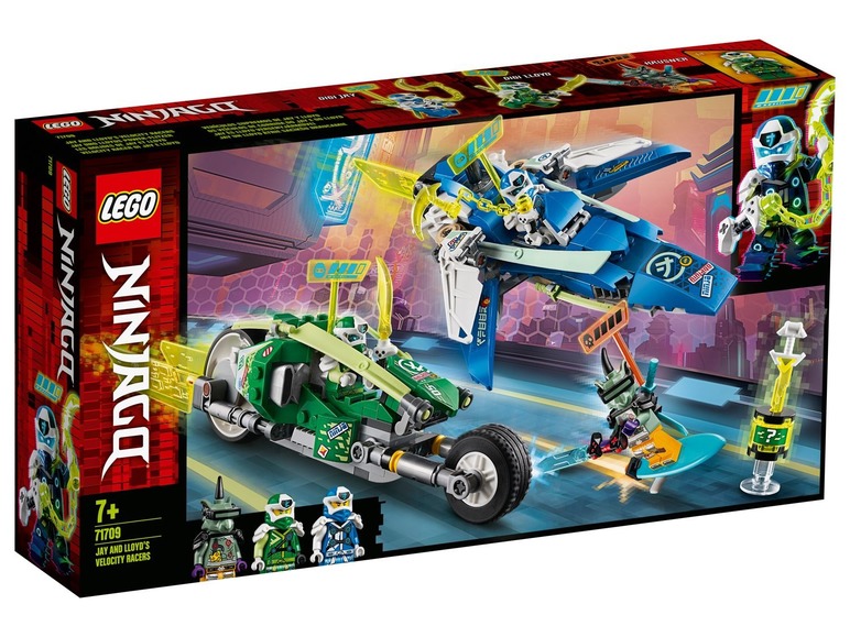 Gehe zu Vollbildansicht: LEGO® NINJAGO 71709 »Jay und Lloyds Power-Flitzer« - Bild 1