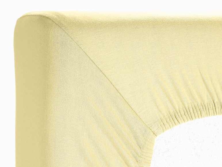 Gehe zu Vollbildansicht: Kinzler Spannbettlaken Baby, aus Baumwoll-Jersey, bügelfrei, hautfreundlich, 70 x 140 cm - Bild 10
