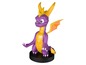 Eine Spyro-Figur, ein lila Drache mit gelben Hörnern und Flügeln.