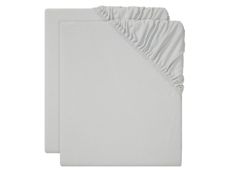 Gehe zu Vollbildansicht: MERADISO® Jersey Spannbettlaken, 90-100 x 200 cm - Bild 5