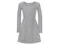 Graues Pepperts Kleid mit langen Ärmeln.