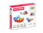 Verpackung von Magformers mit 30 magnetischen Bausteinen zum Bauen von Figuren.