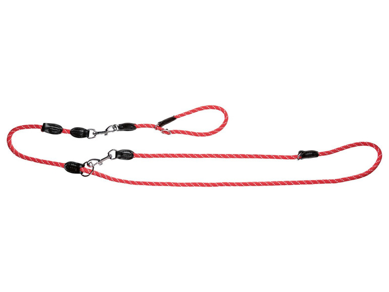 Gehe zu Vollbildansicht: ZOOFARI® Hundeleine, längenverstellbar, mit Zug-Stopp-Halsband, für Hunde bis 35 kg - Bild 4