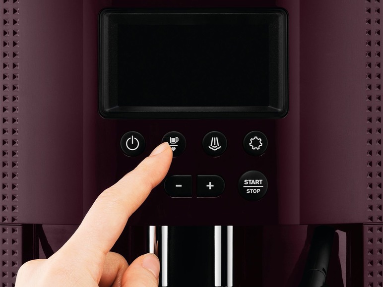 Gehe zu Vollbildansicht: Krups Kaffeevollautomat »EA815G«, Metall-Kegelmahlwerk und Milchschaumdüse, für 2 Tassen - Bild 4