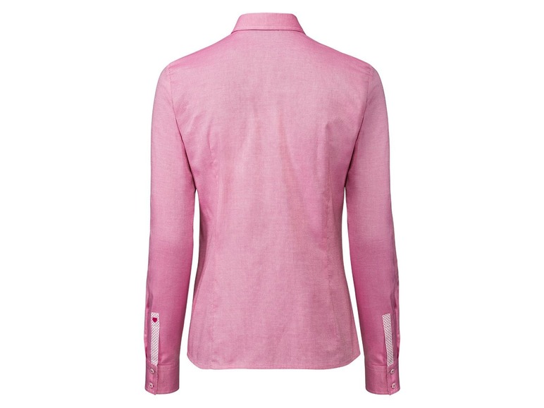 Gehe zu Vollbildansicht: ESMARA® Bluse, mit Wendler-Einlagen für Kragen und Manschetten, aus reiner Baumwolle - Bild 13