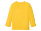 Gelbes Langarmshirt für Kinder.