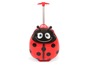 Kinder-Reisekoffer mit Marienkäfer-Design.