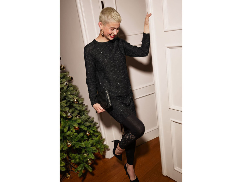 Gehe zu Vollbildansicht: esmara Damen Pulloverkleid, in weicher Feinstrick-Qualität - Bild 5