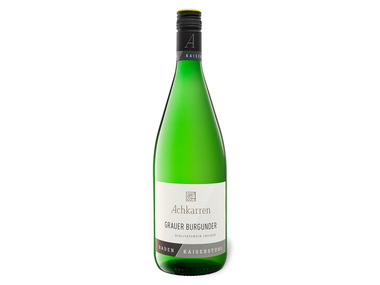 Winzergenossenschaft Achkarren Grauburgunder Kaiserstuhl QbA trocken, Literflasche, Weißwein 2025