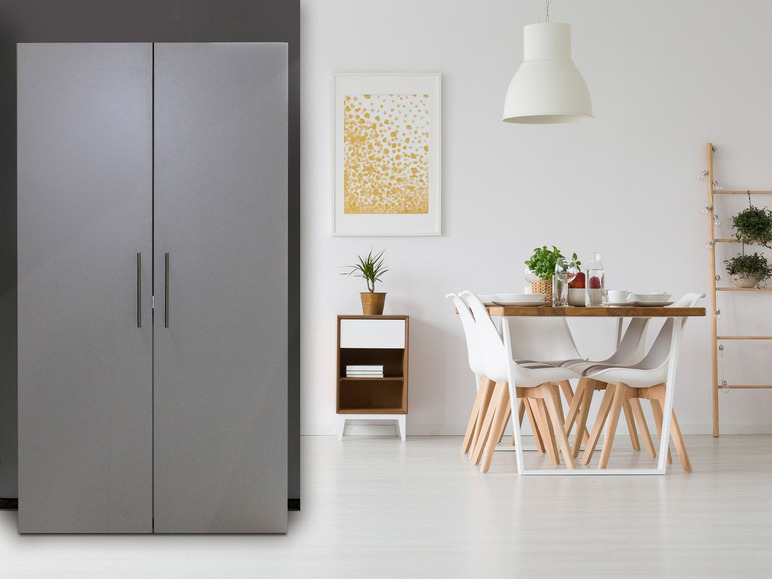 Gehe zu Vollbildansicht: respekta Schrankküche, B 104 cm, mit Kühlschrank, Auflagenspüle mit Duokochfeld - Bild 11