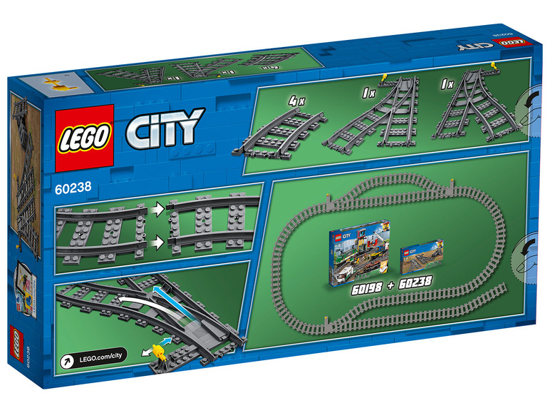 Gehe zu Vollbildansicht: LEGO® City 60238 »Weichen« - Bild 2