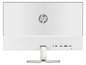 Weißer HP-Monitor mit HDMI- und VGA-Anschlüssen.