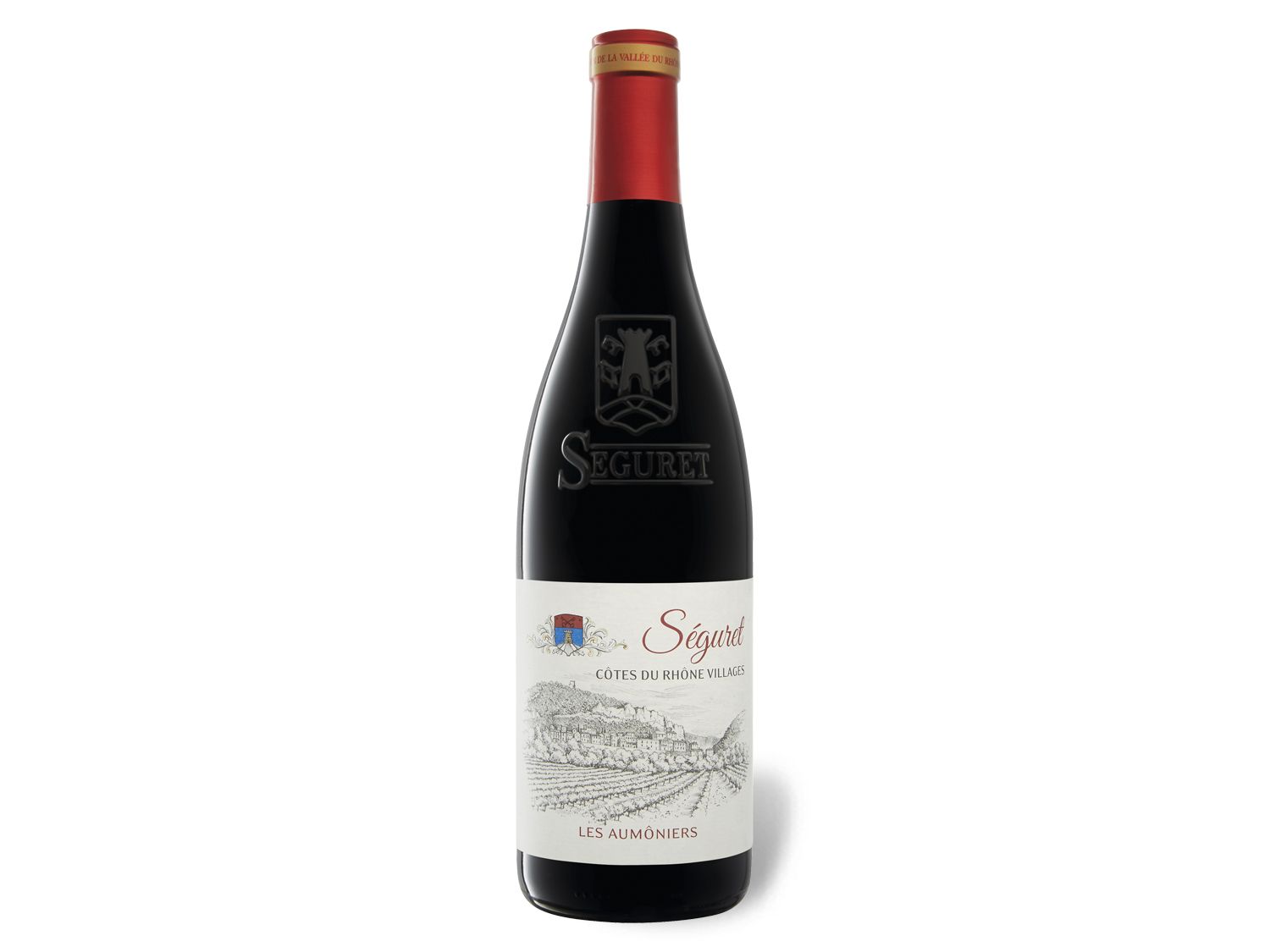 für Villages du Finde 2020 Aumôniers den - & Preis Séguret trocken, Spirituosen besten Wein Rhône AOP Rotwein Les Côtes