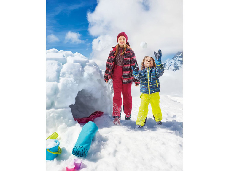 Gehe zu Vollbildansicht: crivit Kinder Mädchen Skijacke, mit reflektierenden Details - Bild 7
