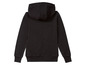 Schwarzer Hoodie mit Kapuze