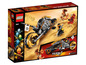 LEGO Ninjago Set mit Motorrad und Minifiguren