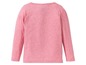 Rosa Langarmshirt für Kinder.
