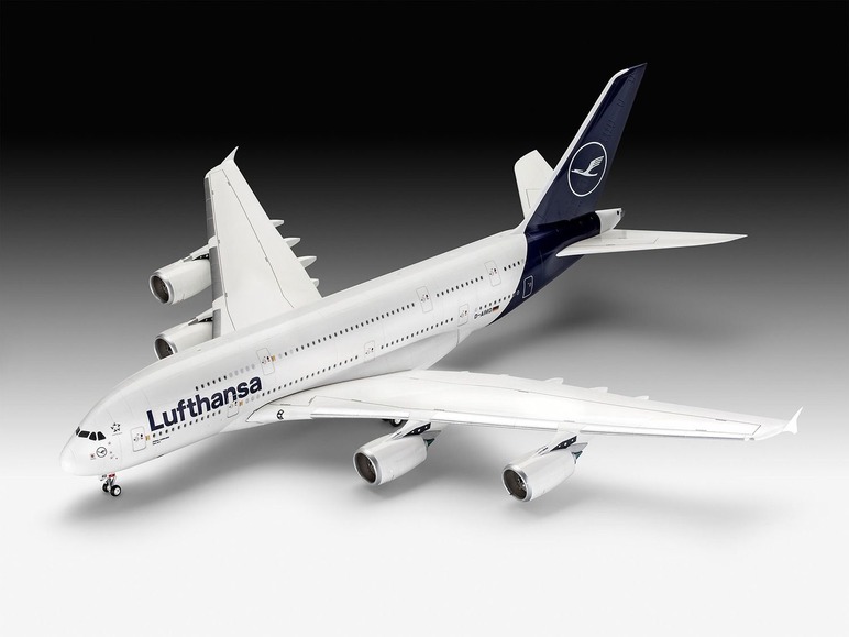 Gehe zu Vollbildansicht: Revell Modellbausatz »Airbus A380-800 Lufthansa New Livery«, Flugzeug, ab 13 Jahren - Bild 8
