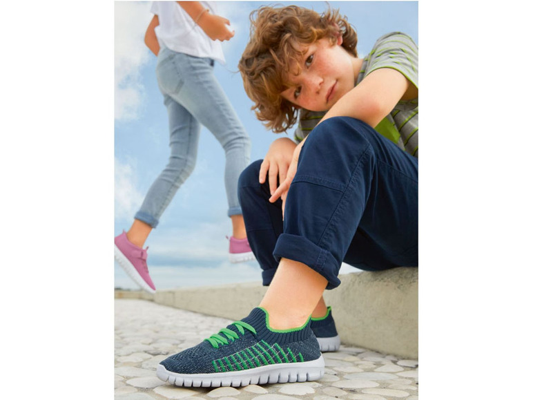 Gehe zu Vollbildansicht: PEPPERTS® Kinder Sneaker Jungen, mit Barfußtechnologie - Bild 7