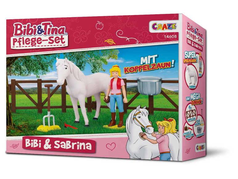 Gehe zu Vollbildansicht: CRAZE Bibi & Tina »Pflege-Set Bibi & Sabrina«, mit 2 Spielfiguren, ab 3 Jahren - Bild 2