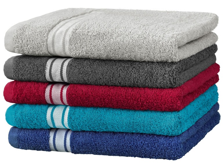 Gehe zu Vollbildansicht: Biberna Hamam-Handtuch, reine Baumwolle, Rückseite Frottier, trocknergeeignet - Bild 1