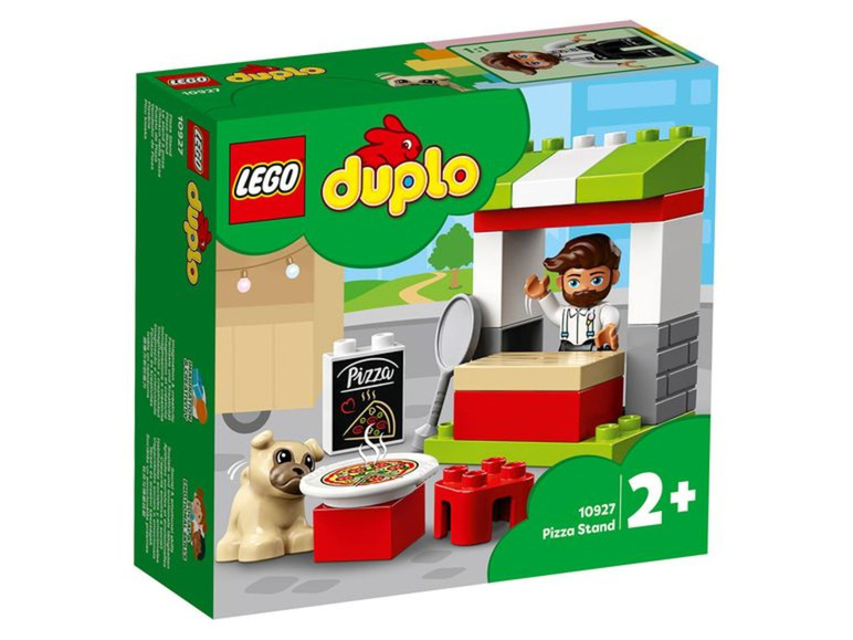 Gehe zu Vollbildansicht: LEGO® DUPLO® Pizza-Stand »10927«, 18 Teile, mit 2 Spielfiguren, ab 2 Jahren - Bild 1