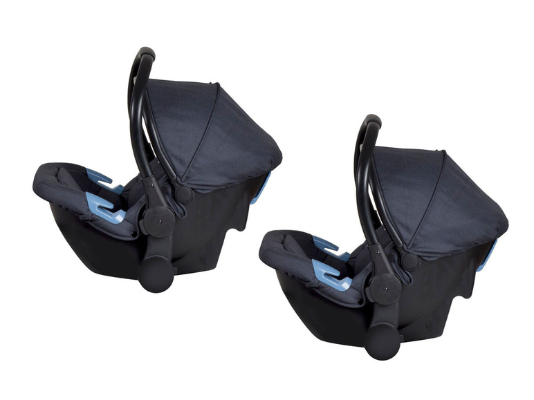 Gehe zu Vollbildansicht: BabyGO Autositz Babyschale »Twiner«, 2 Stück, inkl. Adapter - Bild 1