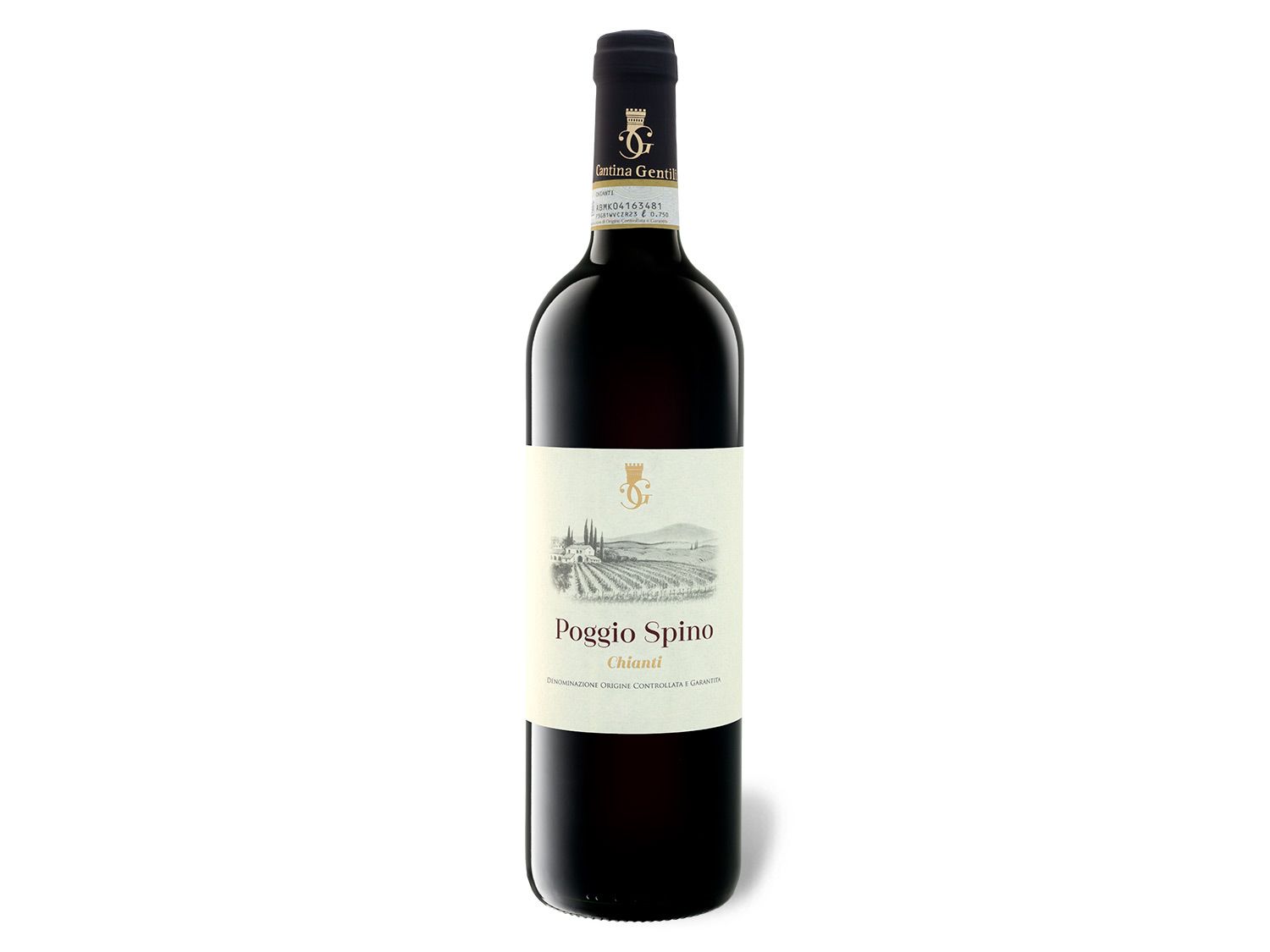 Cantina Gentili Poggio Spino Chianti DOCG trocken, Rotwein 2019 Wein & Spirituosen Lidl DE