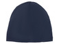 Eine dunkelblaue Beanie
