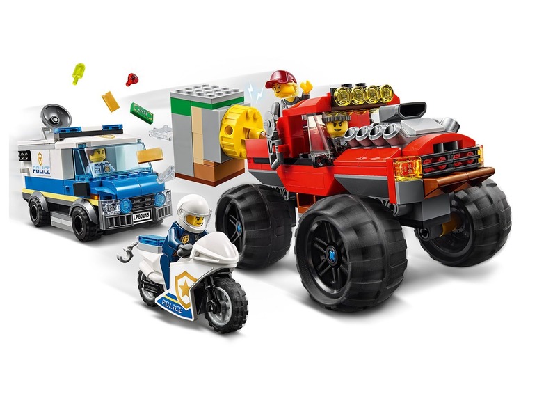 Gehe zu Vollbildansicht: LEGO® City 60245 »Raubüberfall mit dem Monster-Truck« - Bild 7