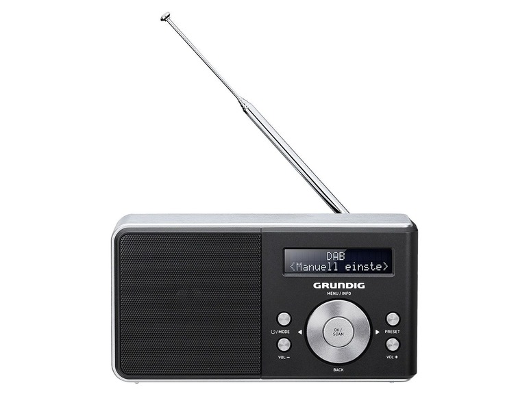 Gehe zu Vollbildansicht: GRUNDIG Music 5000 DAB+ Portables Radio Schwarz - Bild 1