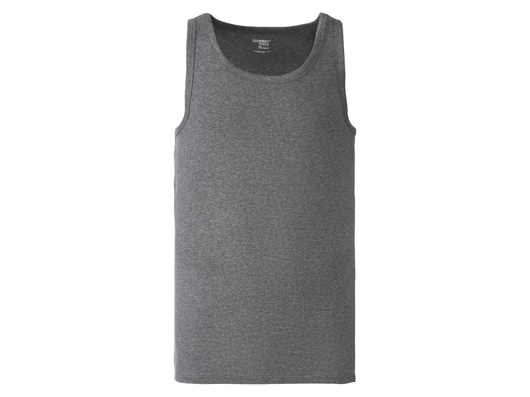 Ein graues Tanktop der Marke Livergy.