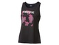 Schwarzes Tanktop mit 'Power of Me' Aufdruck von Crivit.