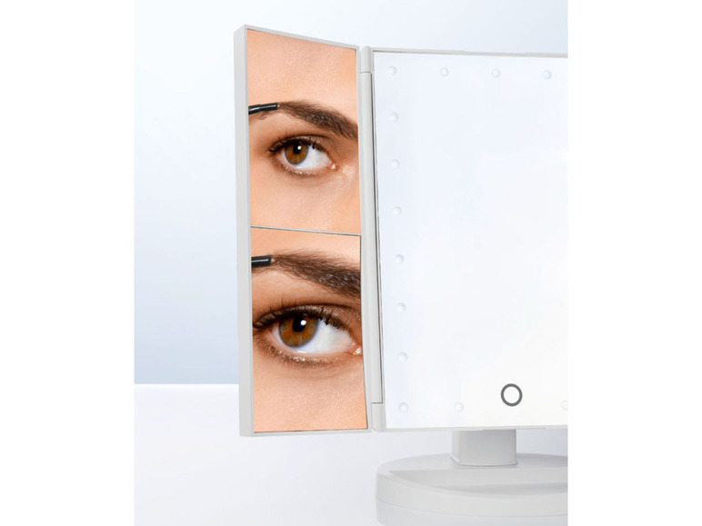 Gehe zu Vollbildansicht: MIOMARE® LED Kosmetikspiegel, 70 Grad neigbar - Bild 8