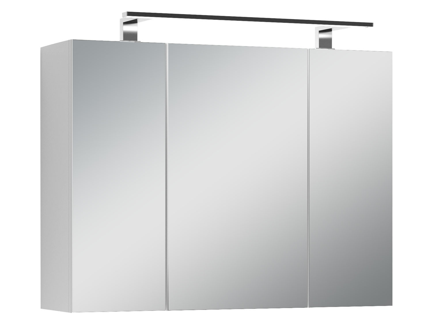 BYLIVING Spiegelschrank Spree (weiß, 80cm) – Bild 2 von 4