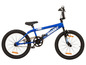 Blaues BMX-Fahrrad der Marke 'Big Shaggy'.