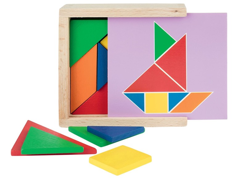 Gehe zu Vollbildansicht: PLAYTIVE® JUNIOR Kinder Lernspiel, mit Aufbewahrungsbox, aus Holz - Bild 8