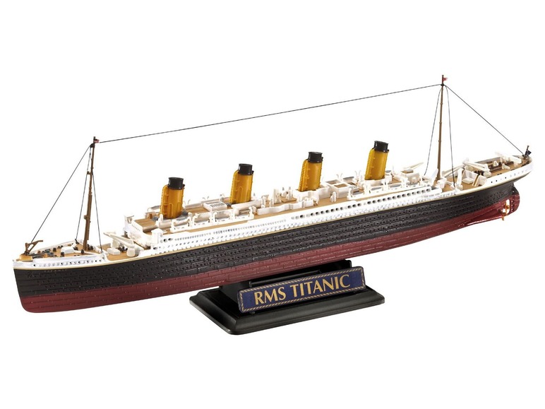 Gehe zu Vollbildansicht: Revell Geschenkset mit zwei Modellen »Titanic«, Schiff, ab 10 Jahren - Bild 5