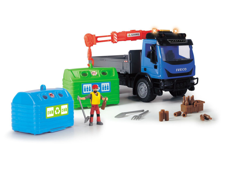Gehe zu Vollbildansicht: DICKIE Spielset »Playlife - Recycling Container Set« - Bild 1