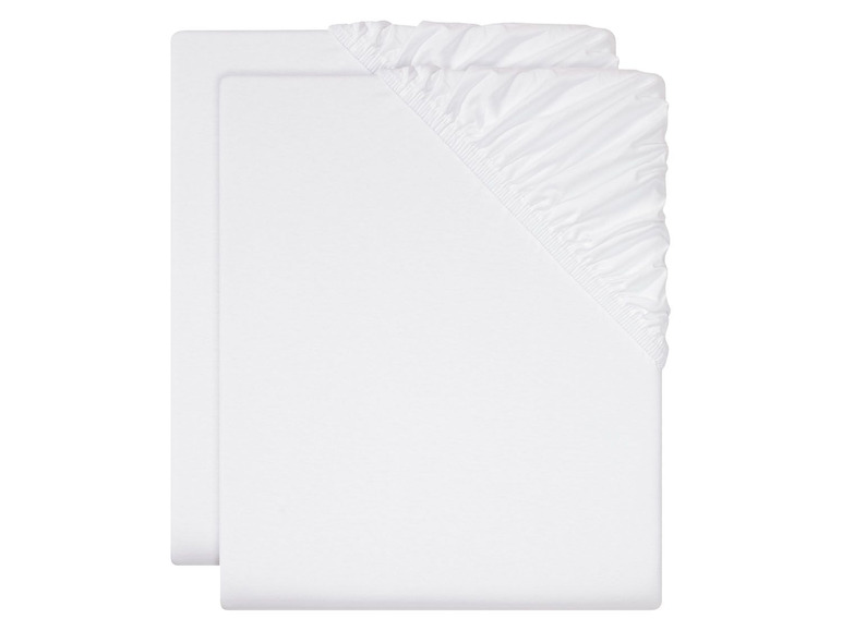 Gehe zu Vollbildansicht: MERADISO® Jersey Spannbettlaken, 90-100 x 200 cm - Bild 3