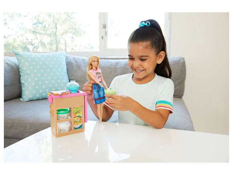 Gehe zu Vollbildansicht: Barbie Pasta-Spielset und Puppe (blond) - Bild 2