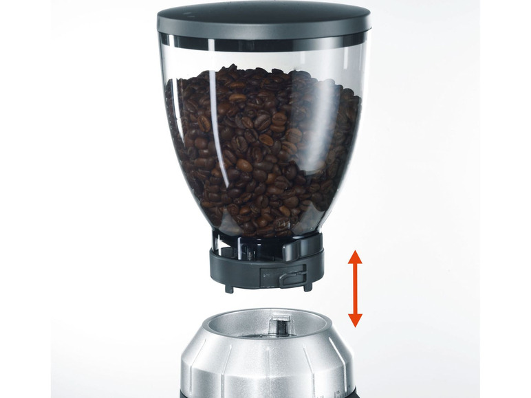 Gehe zu Vollbildansicht: GRAEF Kaffee- und Espressomühle CM 800, silber - Bild 4