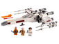 LEGO Star Wars X-Wing mit Luke Skywalker, Obi-Wan Kenobi und Prinzessin Leia.