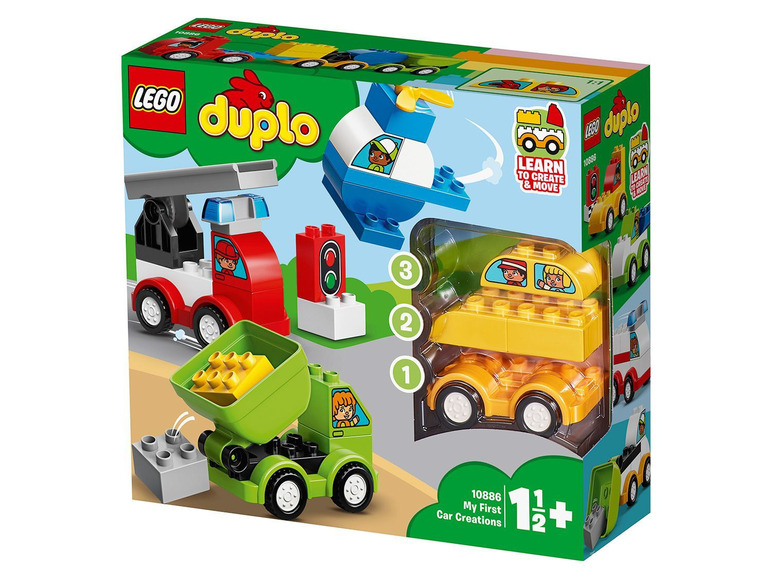 Gehe zu Vollbildansicht: LEGO® DUPLO® 10886 »Meine ersten Fahrzeuge« - Bild 2