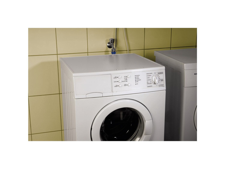 Gehe zu Vollbildansicht: Xavax Zwischenbaurahmen für Waschmaschinen, zum Befestigen des Trockners, 60 x 60 cm - Bild 6
